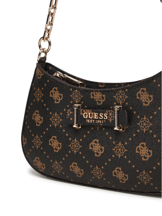 Guess Guess Geantă Carrie Logo HWGP98 98180 Maro