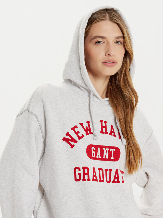 Gant Gant Bluza 4201250 Szary Regular Fit