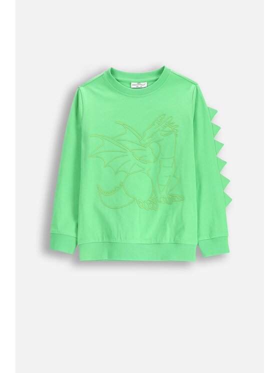 Coccodrillo Coccodrillo T-Shirt WC5143102DBK-011 Zielony Regular Fit