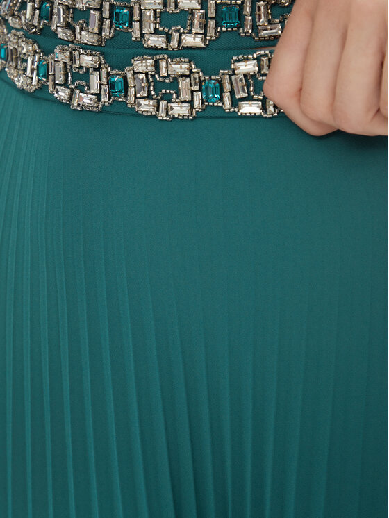 Elisabetta Franchi Elisabetta Franchi Πλισέ φούστα GO-050-37E2-V400 Μπλε Regular Fit