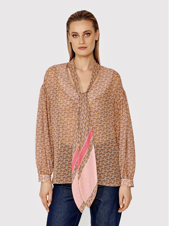 Simple Bluză KOD009 Maro Relaxed Fit