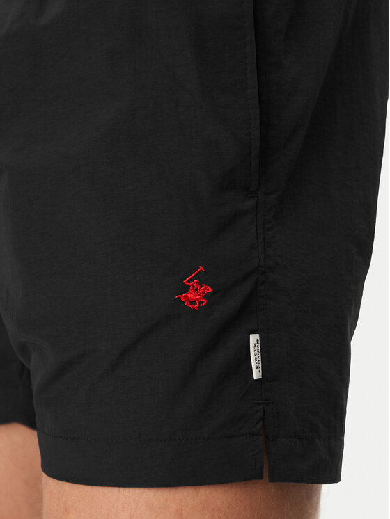 Beverly Hills Polo Club Beverly Hills Polo Club Badeshorts P-SS26M-UNION-0499 Schwarz Regular Fit