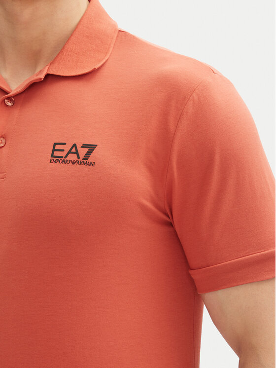 EA7 Emporio Armani EA7 Emporio Armani Polokošile 8NPF14 PJVQZ U3010 Oranžová Regular Fit