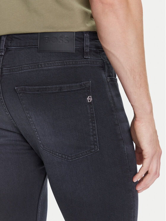 BOSS BOSS Jeans hlače P-Delaware 50546919 Črna Slim Fit