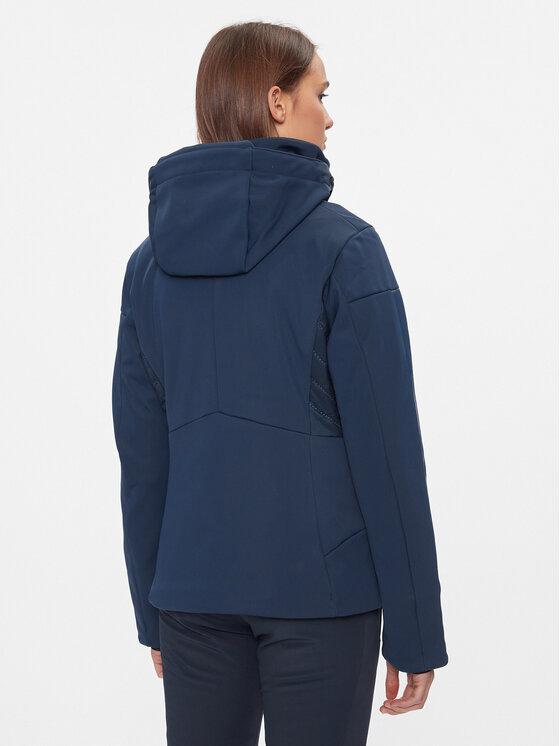 Rossignol Rossignol Lyžiarska bunda W Softshell Flat Jkt RLLWJ15 Tmavomodrá Regular Fit
