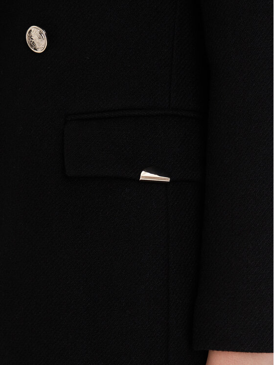 Morgan Morgan Cappotto di lana 252-GATIM.F Nero Regular Fit