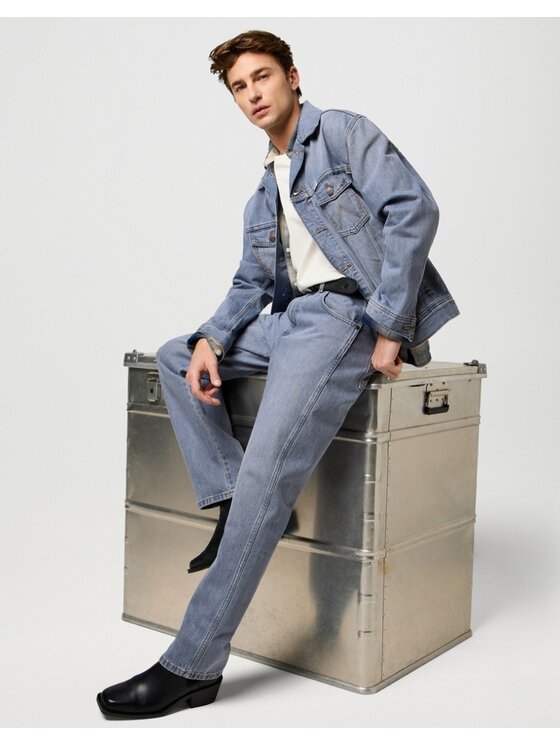 Wrangler Wrangler Jeans Frontier Grigio Relaxed Fit