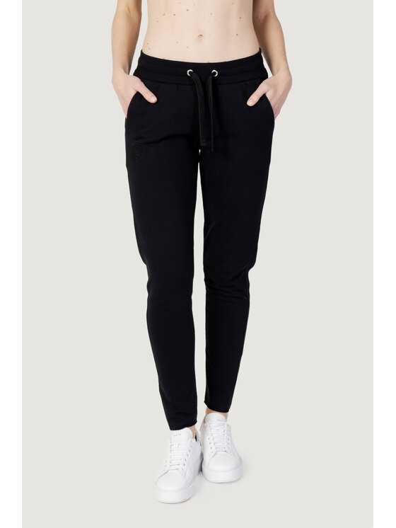 Blauer Blauer Παντελόνι γυναικείο LOGO Μαύρο To Fit