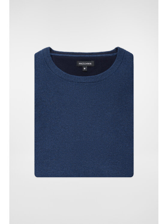 Próchnik Próchnik Sweter PM8 SW073224000009 Granatowy Regular Fit