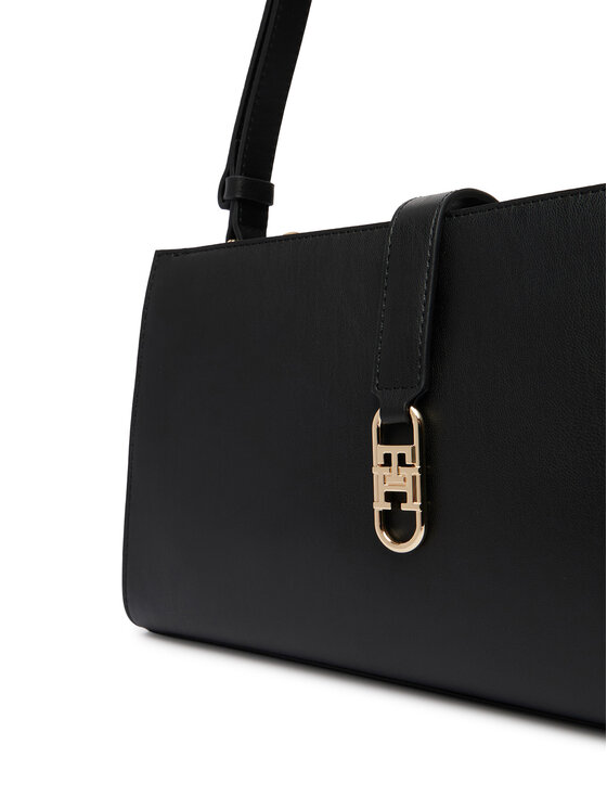 Tommy Hilfiger Tommy Hilfiger Soma Th Libre Shoulder Bag AW0AW17718 Melns