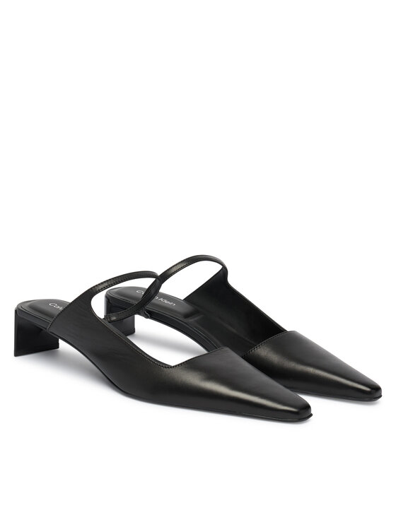 Calvin Klein Calvin Klein Klapki Set Back Heel Pump Lth HW0HW02801 Czarny