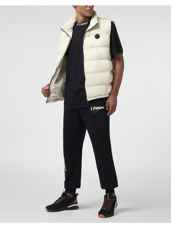 Plein Sport Plein Sport Kamizelka 22983 Szary Regular Fit