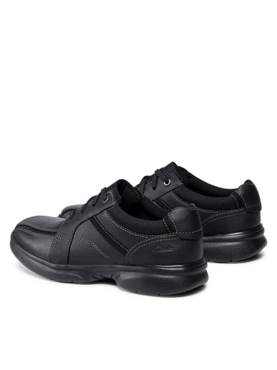 Clarks Clarks Туфлі Bradley Walk 261533327 Чорний