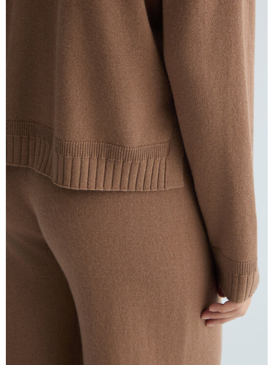 Liu Jo Liu Jo Sweter TA5078MS026X0675 Brązowy Regular Fit