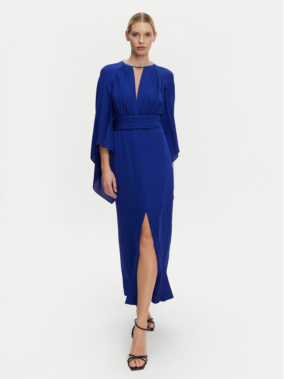 Luisa Spagnoli Luisa Spagnoli Abendkleid Predicato 541707 Blau Regular Fit