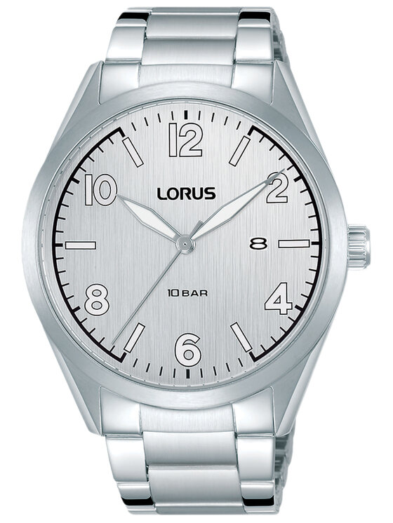 Lorus Lorus Zegarek LORUS RH967MX9 Srebrny