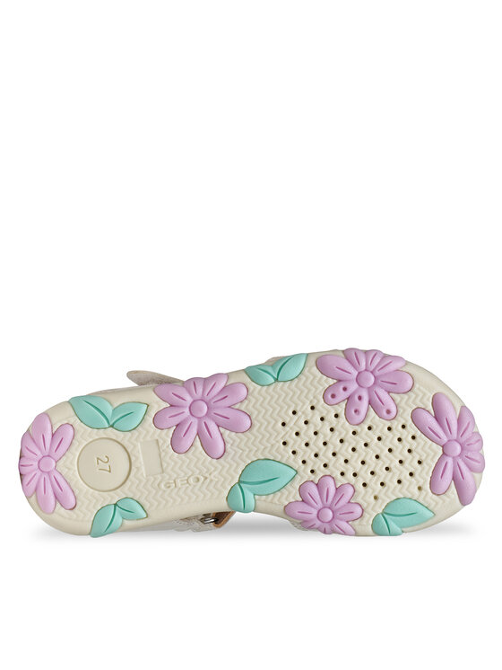 Geox Geox Sandaalid J Sandal Haiti Girl J658ZB 05402 C0814 M Valge