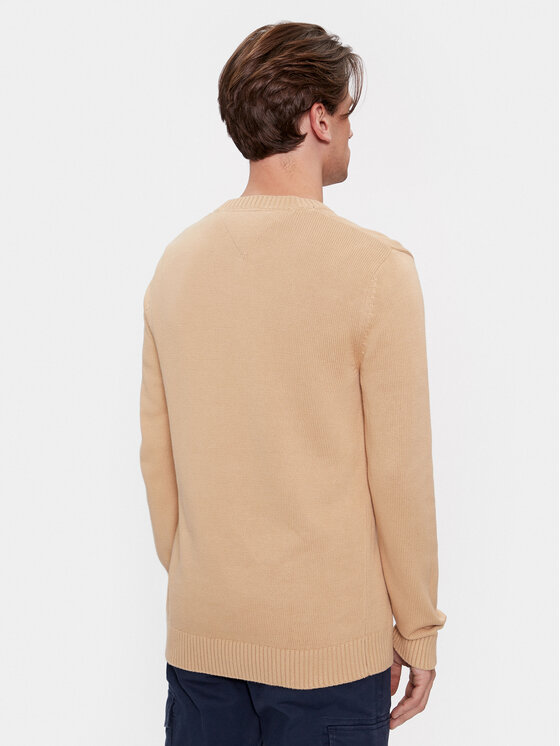Tommy Jeans Tommy Jeans Pullover Essential DM0DM11856 Beige Regular Fit