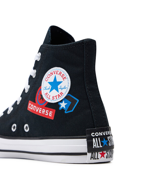 Converse Converse Sneakers Chuck Taylor All Star Stickers A06313C Μαύρο