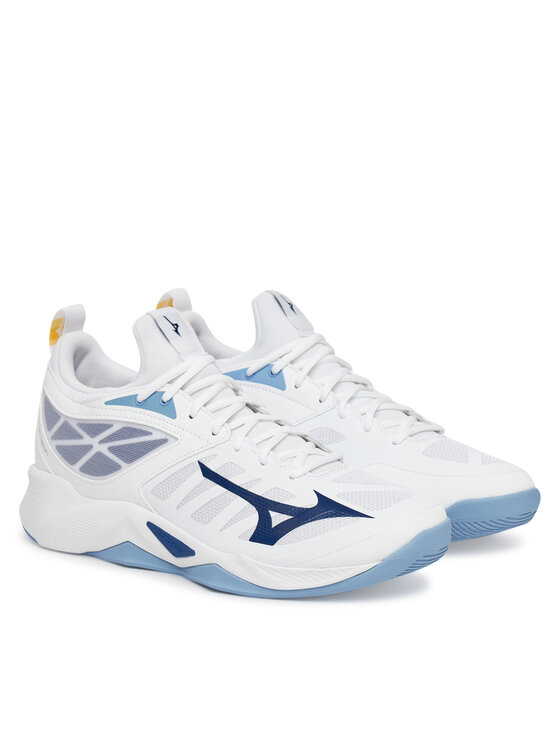 Mizuno Mizuno Scarpe indoor Wave Dimension V1GA2240 Bianco