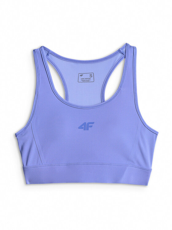 4F 4F Biustonosz sportowy BASIC+ Niebieski