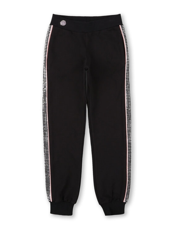 PHILIPP PLEIN PHILIPP PLEIN Spodnie dresowe 30314 Czarny Jogger Fit