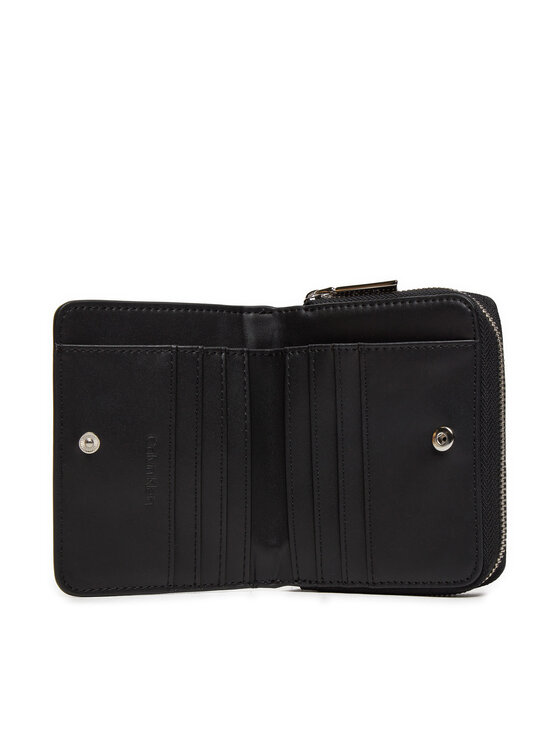 Calvin Klein Calvin Klein Портфейл Ck Must Md Zip Around K60K612355 Черен
