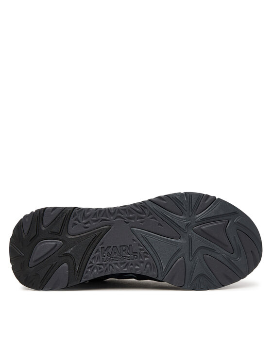 KARL LAGERFELD KARL LAGERFELD Sneakersy Blaze KL52424 Tmavomodrá