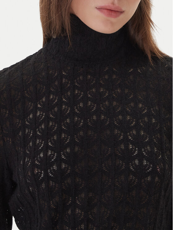 PINKO PINKO Bluză Rufina 105979 A2YI Negru Regular Fit