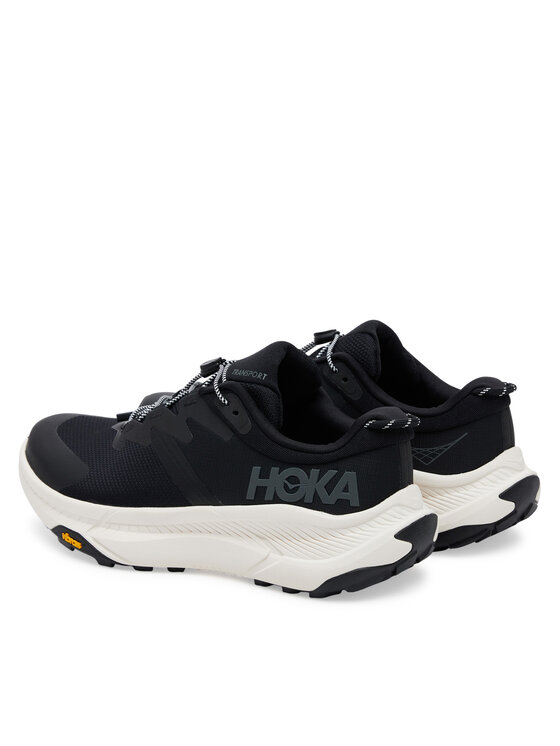 Hoka Hoka Παπούτσια πεζοπορίας Transport Wide 1164370 Μαύρο