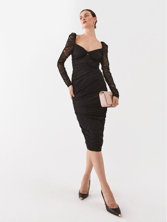 PINKO Pinko Abito da cocktail 101666 7585 Nero Slim Fit