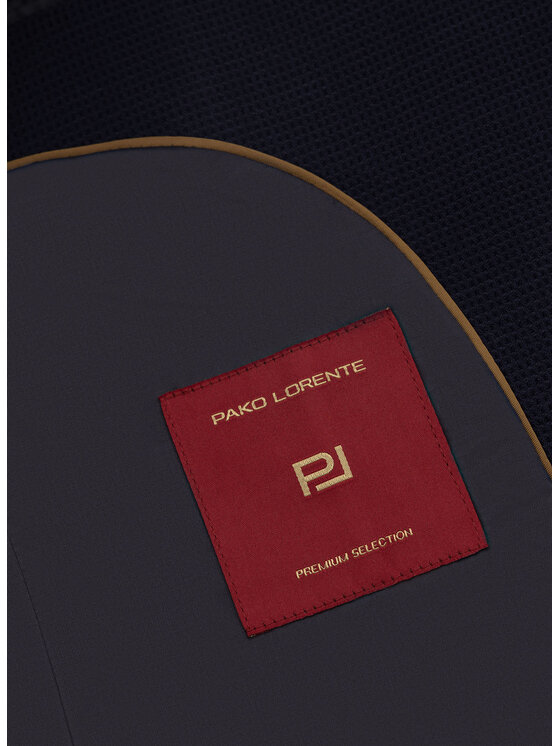 Pako Lorente Pako Lorente Marynarka P26SP-3X-025 Granatowy Slim Fit