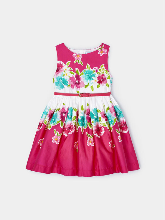 Mayoral Mayoral Elegáns ruha 3921 Rózsaszín Regular Fit