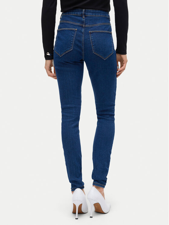 Vero Moda Vero Moda Jeansy Elly 10310613 Granatowy Skinny Fit