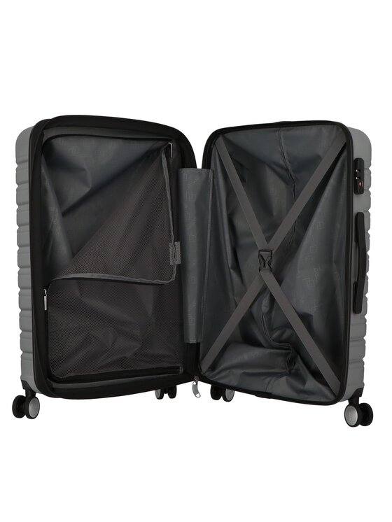 American Tourister American Tourister Walizka średnia 298820 Srebrny