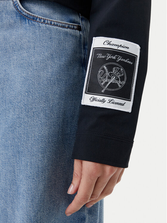 Champion Champion Риза-яке 117976 Черен Regular Fit