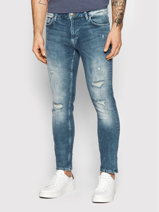 Only & Sons Jeans hlače Loom 22022203 Modra Slim Fit