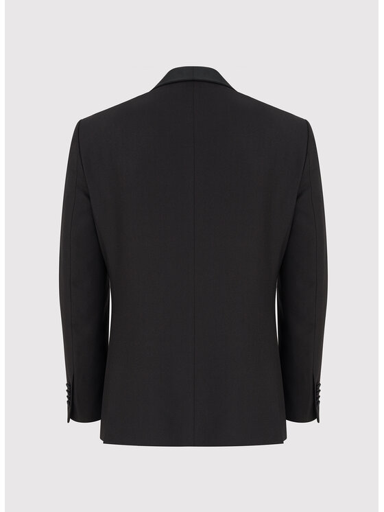 Pako Lorente Pako Lorente Marynarka P24SF-3S-005 Bordowy Slim Fit