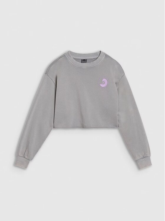 4F 4F Felpa 4FJWSS25TSWSF1504-25S Grigio Oversize