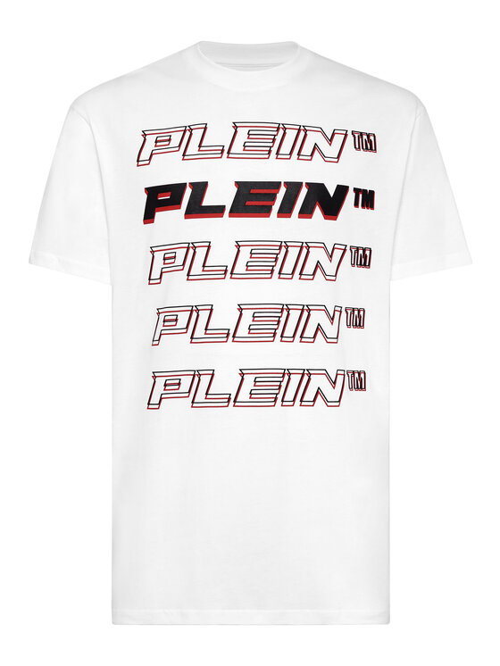PHILIPP PLEIN PHILIPP PLEIN T-Shirt 6275 Bílá Regular Fit