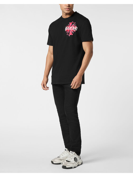 PHILIPP PLEIN PHILIPP PLEIN T-shirt 26215 Nero Regular Fit