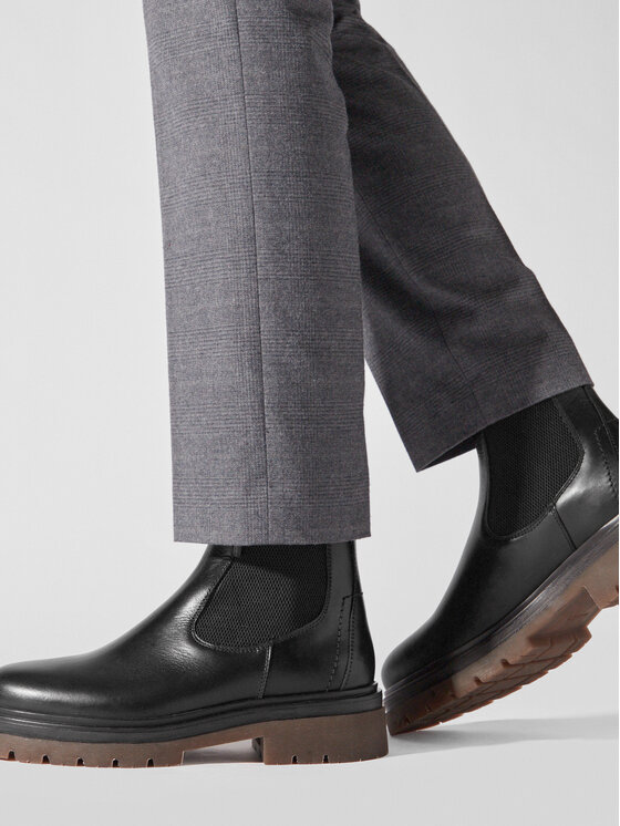 Gant Gant Puszābaki Ramzee Chelsea Boot 27651422 Melns