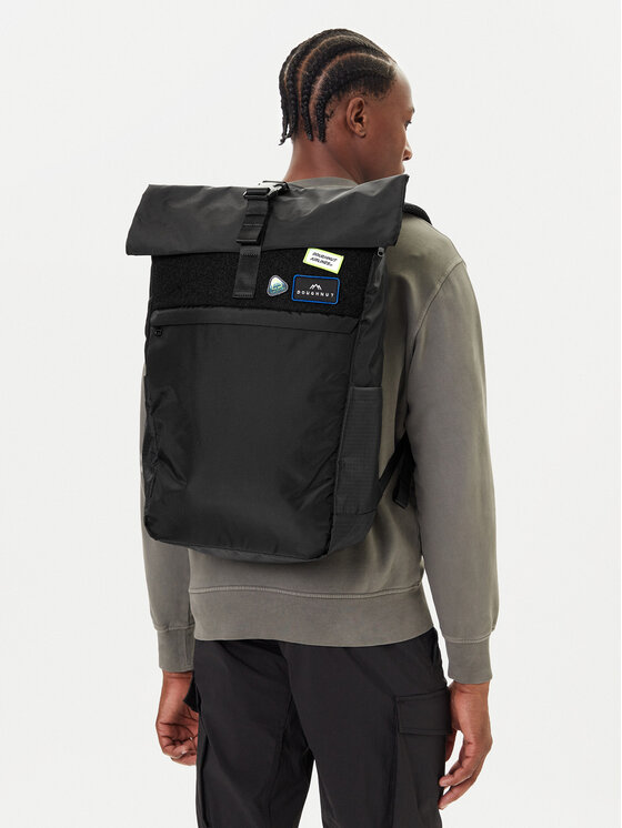 Doughnut Doughnut Mugursoma Airlines Jetpack Rolltop Backpack 15″  D417DNA2-0003-F Melns