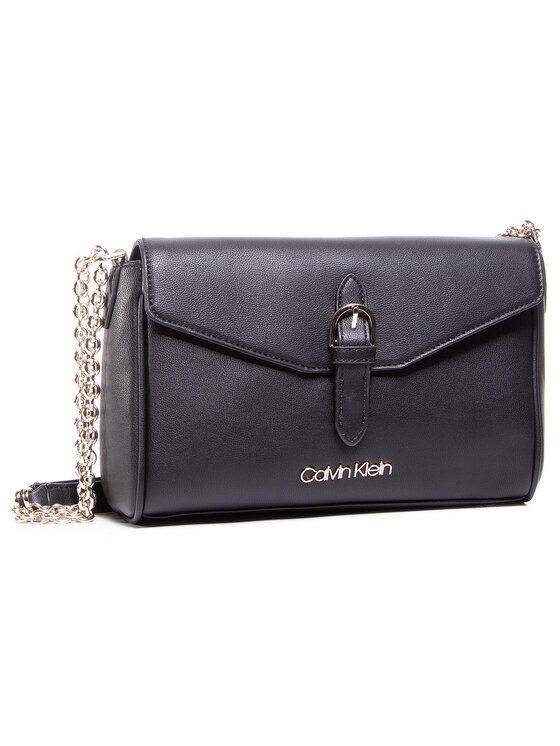 Calvin Klein Calvin Klein Borsetta Ew Conv Flap Crossbody Md K60K607429 Nero