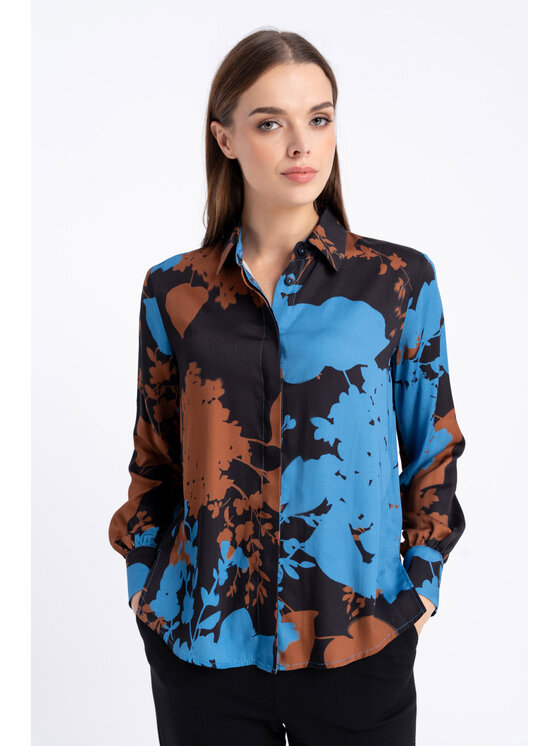CLICK CLICK Πουκάμισο 10-6940 Μπλε Regular Fit