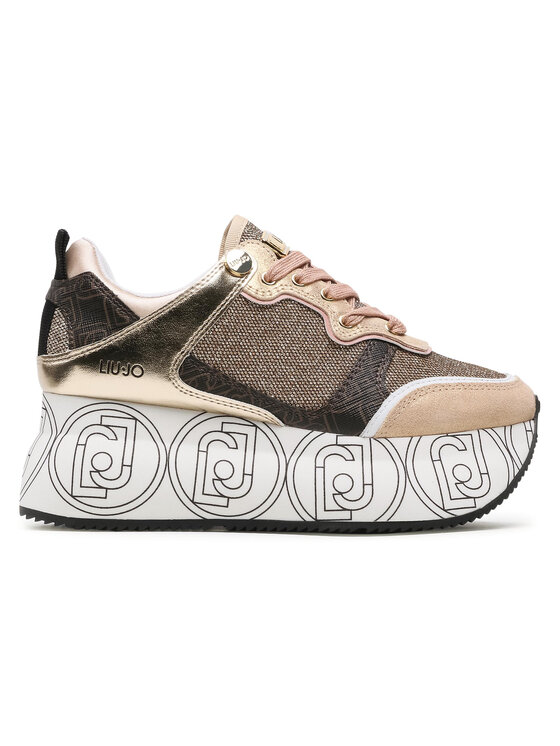 Liu Jo Laisvalaikio batai Super Maxi Wonder 2 BA1085 TX187 Auksinė •  Modivo.lt
