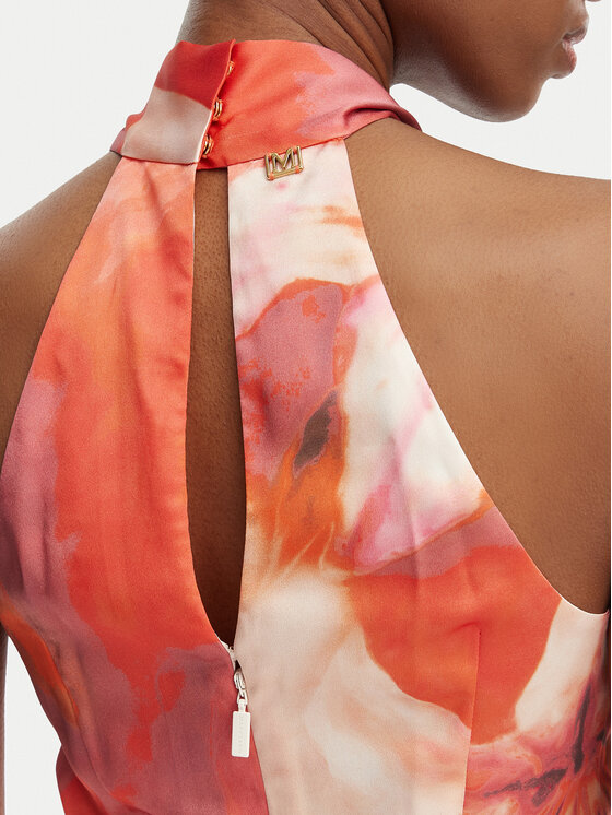 Marciano Guess Marciano Guess Kokteiļkleita G6GK27 W1868 Oranžs Regular Fit