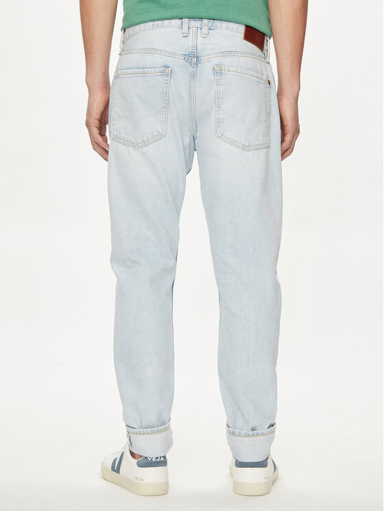 Pepe Jeans Pepe Jeans Blugi PM207392 Albastru celest Tapered Fit