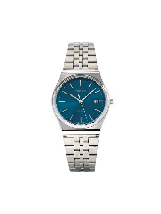 Zegarek Casio, Srebrny, MTP-B145D-2A2VEF