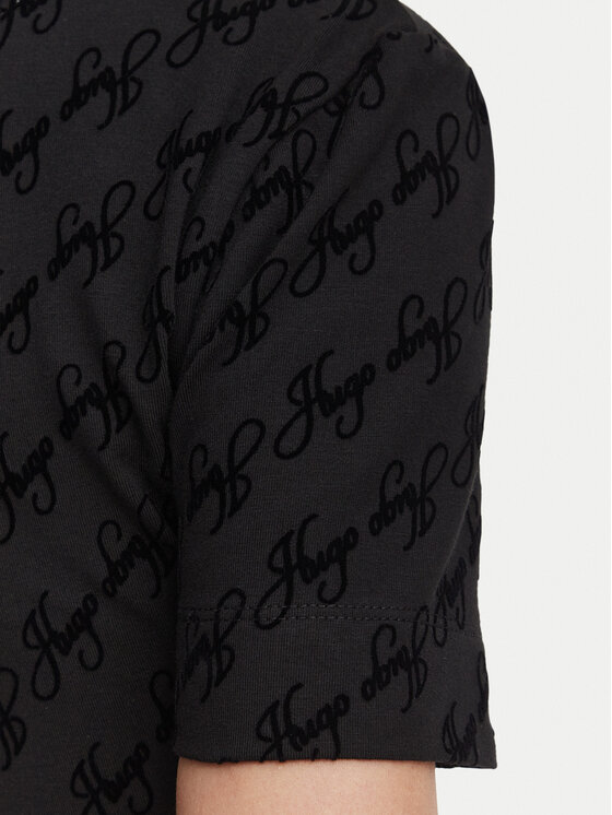HUGO HUGO Bodi Flokky 50566691 Crna Slim Fit